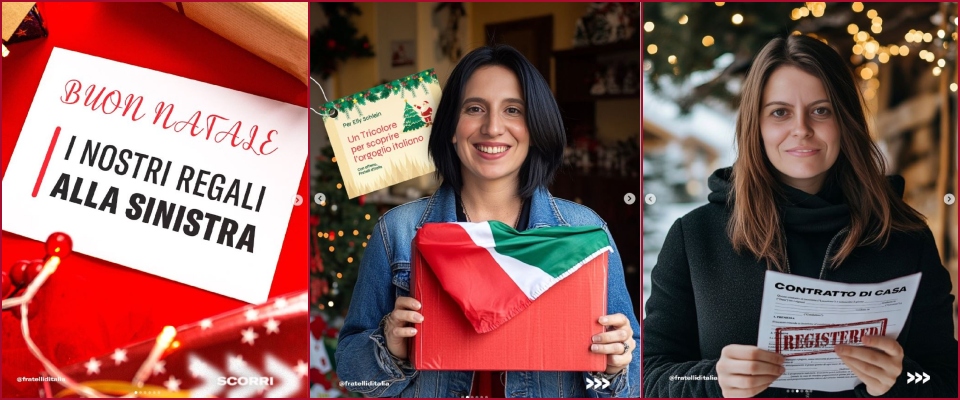 Regali di Natale a Schlein e compagni, il Pd ha copiato FdI (e pure male). Moi: al lavoro sulla prossima puntata