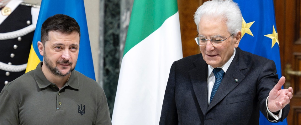 Mattarella riceve Zelensky: “Pieno e inalterato sostegno. È anche per la sicurezza dell’Ue”