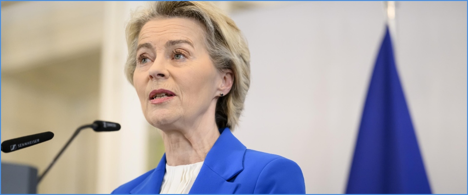 Ursula von der Leyen polmonite