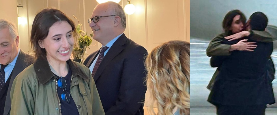 Cecilia Sala è atterrata a Ciampino. Gli applausi e la prima foto sorridente con la premier Meloni (video)