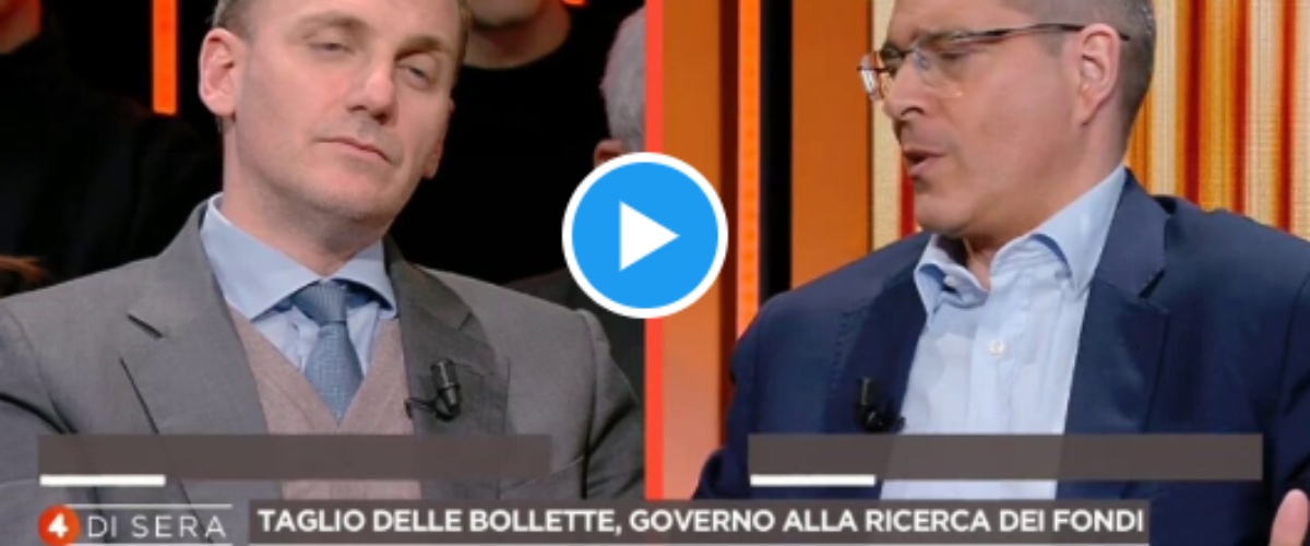 Capezzone li fa fuori in 60 secondi: “Conte e il Pd dopo banchi a rotelle e superbonus si vadano a nascondere” (video)