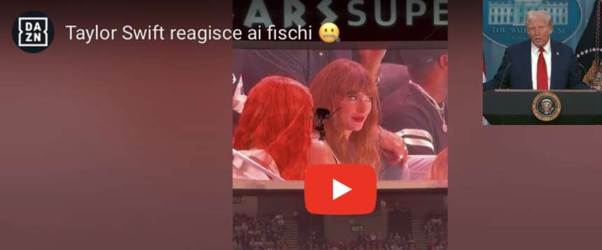 Al Superbowl gli unici fischi sono per l’anti-Trump Taylor Swift. Il presidente: “Per lei la serata peggiore, Maga non perdona”