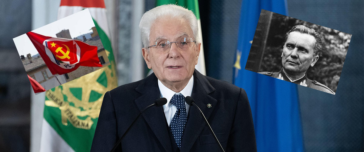 Foibe, Mattarella durissimo con la sinistra: “Ostilità dai partiti italiani vicini al comunismo di Tito”