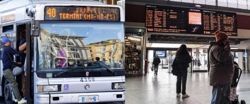 Sindacati sul piede di guerra, italiani a piedi: tutti gli orari dello sciopero dei trasporti