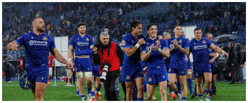 Sei Nazioni, Italrugby soffre e vince sotto la pioggia: all’Olimpico battuto il Galles 22 15