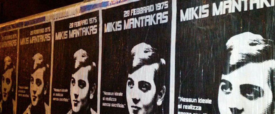 Cinquant’anni fa l’assassinio di Mikis Mantakas, figlio d’Europa. Oltre l’odio e l’oblio