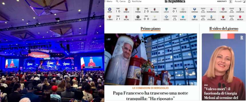 “Volevo morì”: il fuorionda di Meloni provoca l’autogol di Repubblica: il video piazzato vicino al Papa “aggravato”