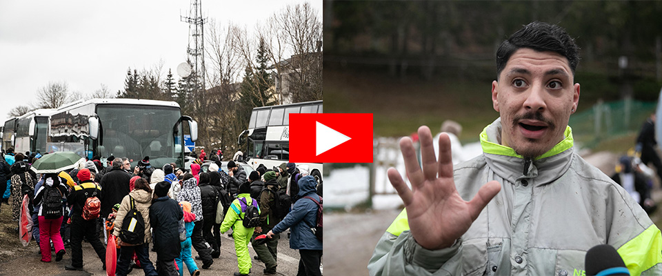 Roccaraso, lite con i “tiktoker” (video) ma invasione contenuta. Ora però i commercianti si lamentano