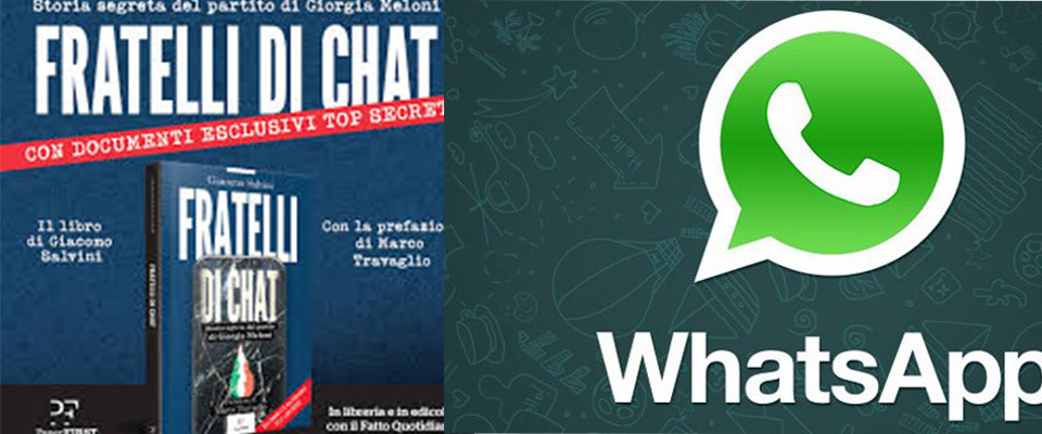 Spiare le chat della moglie su Whatsapp è reato. Spiare quelle dei parlamentari di FdI si può…