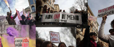 Festa della donna? No, dell’odio. Dalle transfemministe cori anti-Meloni, minacce a Valditara e offese a Israele