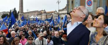 Gualtieri paga la piazza per “salvare il soldato Elly” con i soldi dei romani: sborsati 270mila euro