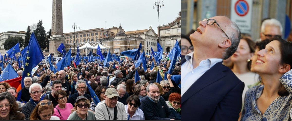 Gualtieri paga la piazza per “salvare il soldato Elly” con i soldi dei romani: sborsati 270mila euro