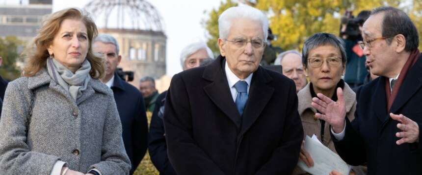 Mattarella a Hiroshima