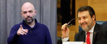 Processo per diffamazione rinviato, Saviano perde le staffe: “Il mio disprezzo per Salvini è immenso”