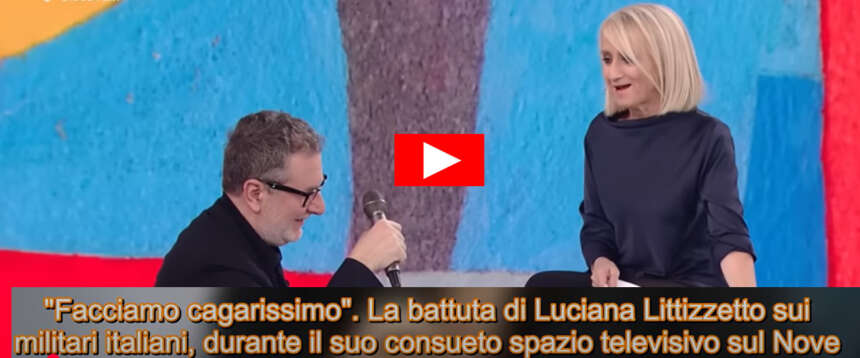 Offese ai soldati italiani, anche i parà della Folgore contro Littizzetto: “Offesi eroi e familiari di vittime”