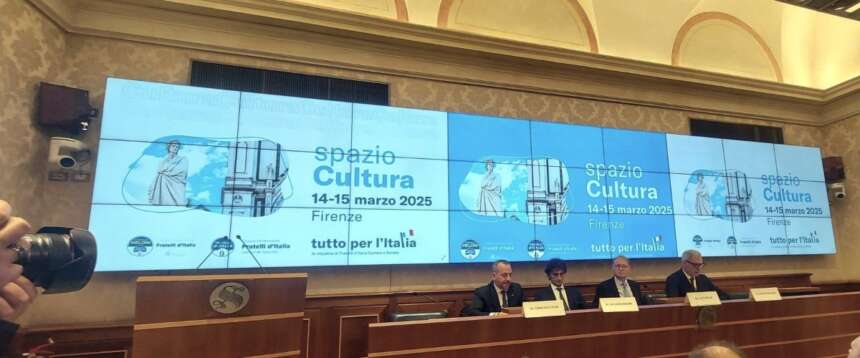 A Firenze l’evento “Spazio Cultura” di FdI