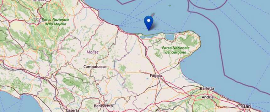 Terremoto in Puglia di magnitudo 4,6. Nuova scossa ai Campi Flegrei avvertita anche a Napoli